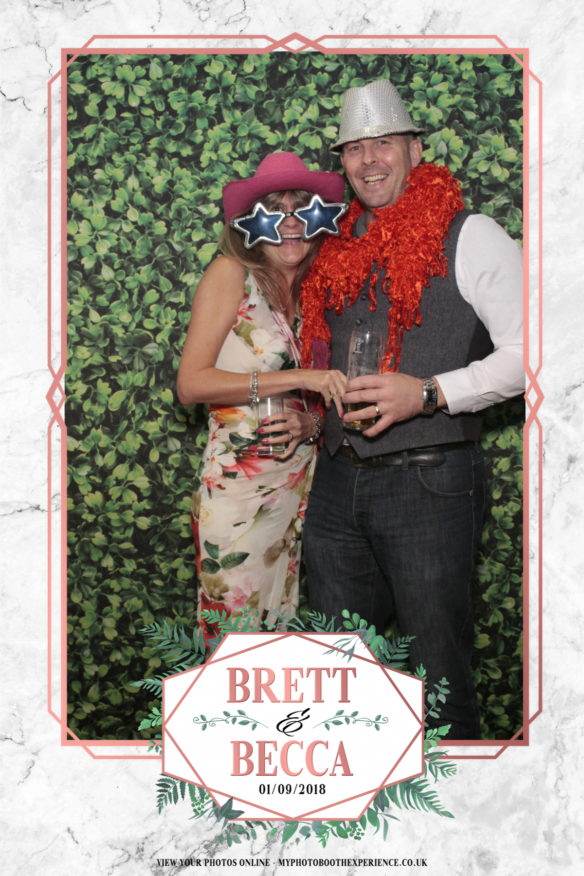 Brett & Becca's Wedding | View more photos from the event at gallery.myphotoboothexperience.co.uk/u/MyPhotoBoothExperienceLtd/Brett-Beccas-Wedding